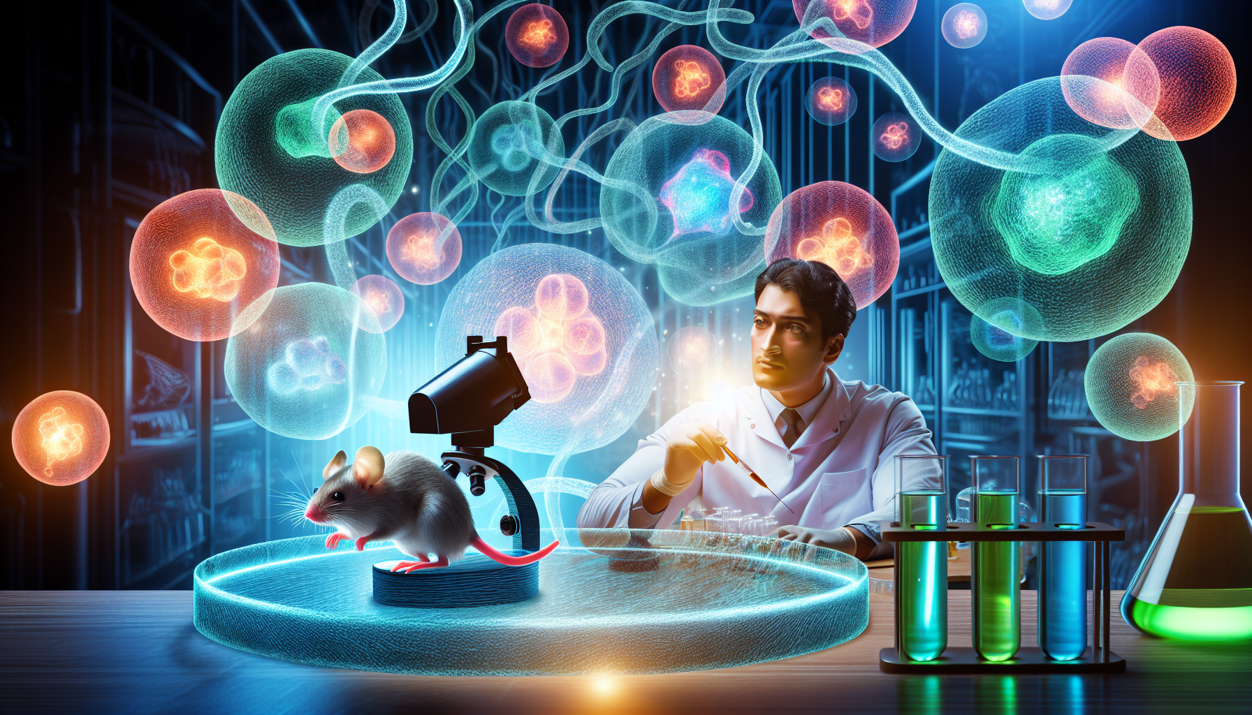 découvrez comment une approche innovante utilisant des cellules souches humaines a permis une guérison rapide du diabète chez les souris, une avancée prometteuse dans le domaine de la médecine régénérative à washu.