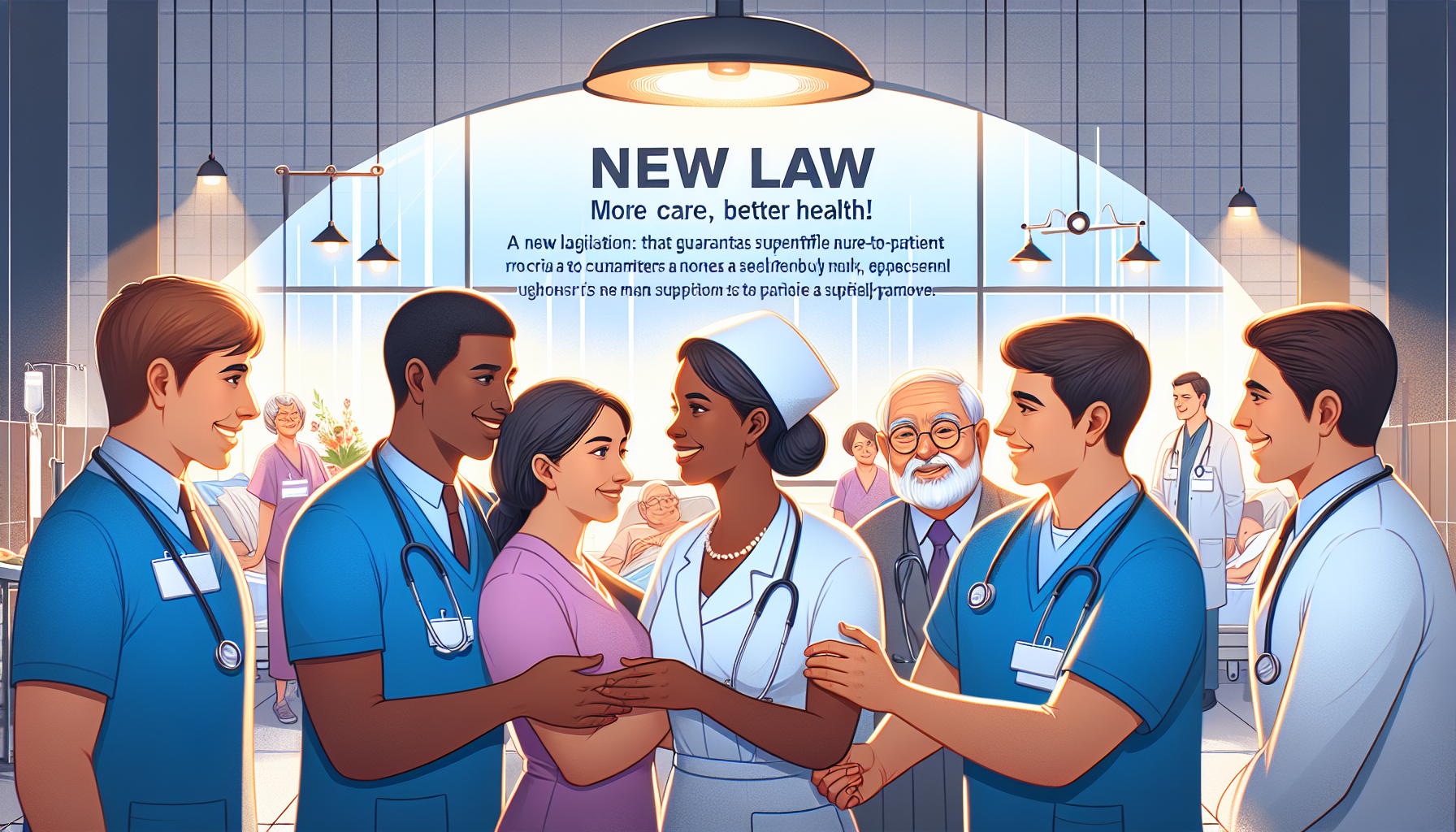 découvrez comment la nouvelle législation sur le ratio minimum de soignants par patient dans les hôpitaux vise à améliorer la qualité des soins et le bien-être des patients. informez-vous sur les enjeux et les bénéfices d'une telle mesure pour le système de santé.