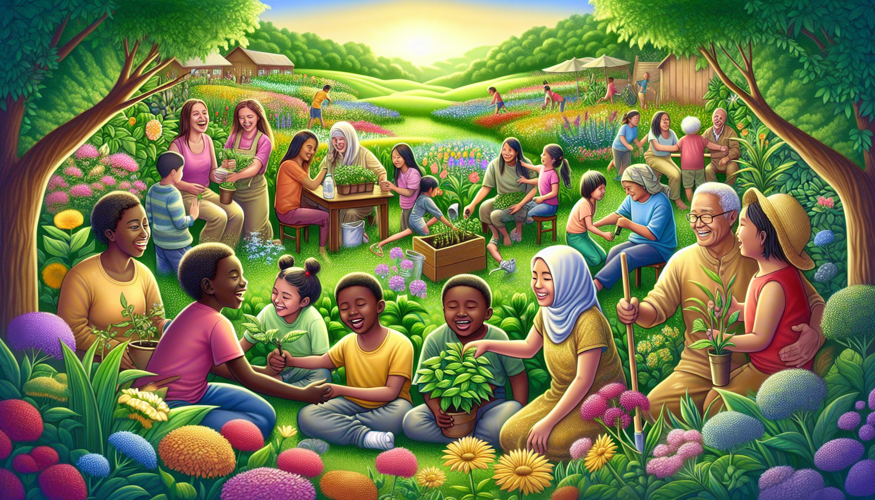 découvrez comment les connexions humaines avec la nature peuvent améliorer la santé et le bien-être, en mettant l'accent sur les bénéfices significatifs pour les communautés en situation de précarité.