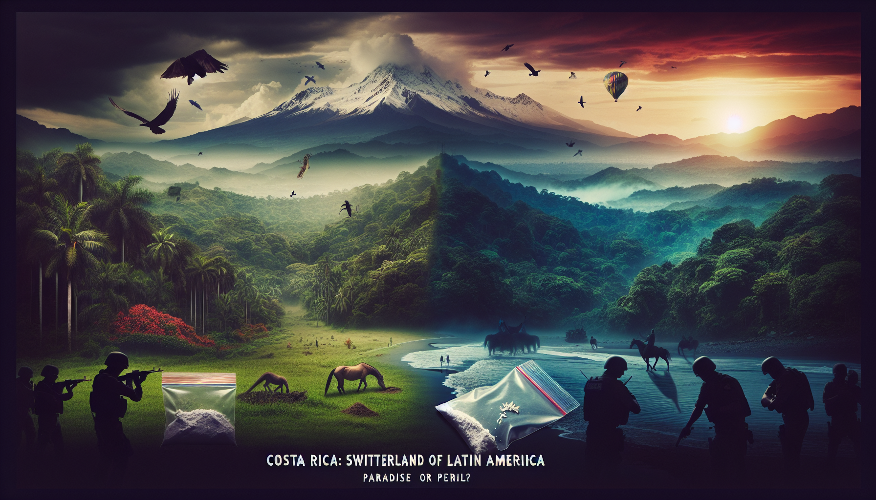 découvrez le costa rica, surnommé la 'suisse de l'amérique latine', un pays riche en biodiversité et en paix, mais confronté à des défis croissants liés au narcotrafic. explorez comment cette nation emblématique lutte pour préserver ses valeurs face à la criminalité et les enjeux socio-économiques associés.